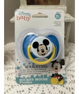 Disney Baby Mickey Mouse Pacifier BPA Free Orthodontic Nipple 0+ Months - $16.12 CAD