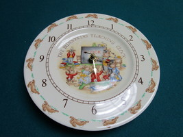 Teaching Clock Plate in Bunnykins (Albion Shape) by Royal Doulton Englan... - $74.25