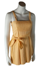 GB Girls Ocean Drive Melon Juniors Wrap Dress Size 14 Tie Front Linen Blend New - £22.19 GBP