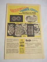 1968 Color Ad Psychedelic Poster Covers, Studio 52, New York, N.Y. - £6.38 GBP