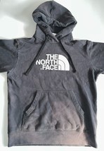 The North Face Pullover Hoodie Men&#39;s Size Medium Black Long Sleeve Regular Fit - £14.07 GBP