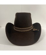 Vintage American Hat Company Cowboy Hat XXX Quality 3X Size 6 7/8 Fuzzy - $2,513.81 MXN