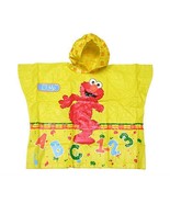 Sesame Street Elmo Kids Hooded Rain Coat Rain Poncho NEW FREE SHIPPING - £8.79 GBP