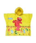 Sesame Street Elmo Kids Hooded Rain Coat Rain Poncho NEW FREE SHIPPING - $15.09 CAD