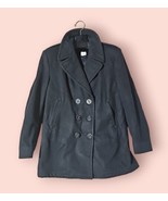 VINTAGE 1994 US Navy Overcoat Pea Coat Womens 14L Enlisted 14l 8410-01-2... - £72.85 GBP