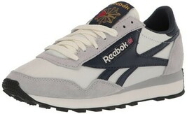 Reebok unisex adult Aztec Ii Sneaker Chalk/ Grey/Navy Size 4.5 Men US H0... - $26.14