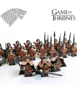 30Pcs/set House Stark Composite Army Game Of Thrones Minifigures Custom ... - $62.88 CAD