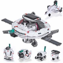 Stem Projects For Kids Ages 8-12 , Solar Robot Toys 6-In-1 Science Kits Diy Educ - £29.75 GBP