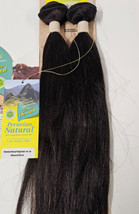 100% Virgin remy human hair weave; Peruvian natural; sew-in; weft; women - £51.36 GBP+