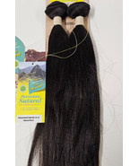 100% Virgin remy human hair weave; Peruvian natural; sew-in; weft; women - £50.83 GBP+