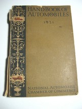 1921 Handbook of Automobiles Hand Book Cadillac Packard Buick Auburn Sof... - $78.21