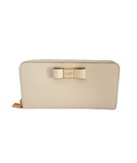 Kate Spade K9925 Morgan Bow Embellished Saffiano Zip Continental Wallet ... - $1,470.16 MXN