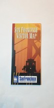 Rare San Francisco Visitor Map by San Francisco Convention &amp; Visitors Bu... - $498.05 MXN