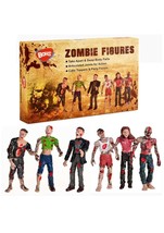 Zombie 6 pack articulated 4 inch toy figures (a) S14 - £54.50 GBP