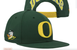 Nike Oregon Ducks Player&#39;s True Snapback Hat - Green 2916 - £19.57 GBP