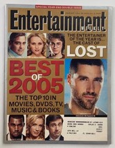 Entertainment Weekly Magazine December 30 2005 Matthew Fox, George Clooney - £9.79 GBP