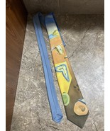 Salvador Dali Ralph Marlin Time Warp 1991 Vintage Novelty Neck Tie Persi... - $24.60 CAD