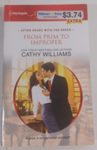 from prim to improper by cathy williams harlequin novel fiction paperback good - £4.73 GBP