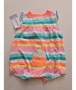 Carter's Romper For Girls Size Newborn Cupcake On Bottom Creeper - €2,98 EUR Carter's Romper For Girls Size Newborn Cupcake On Bottom Creeper - €2,98 EUR