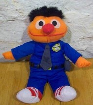 Sesame Street Ernie As Police Officer Stuffed Animal Toy - £12.24 GBP