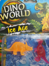 Ice Age Dino World Ja-Ru Dinosaur Velociraptor Plastic Figure Toy 4 Dinos Mini - £10.27 GBP