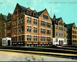 Vtg Postcard c 1908 East High School Cleveland OH - Unused - Cleveland N... - $5.01