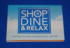 BRAND NEW CHICAGO O&#39;HARE INTERNATIONAL AIRPORT MAP INFORMATIVE REFERENCE... - £3.18 GBP