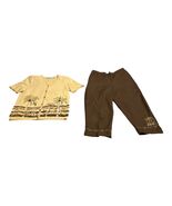 Alfred Dunner Petite Embroidered Tropical Cardigan & Pants Set Vintage PS - $35.10