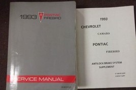 1993 Pontiac Firebird Servizio Negozio Riparazione Manuale Set Concessionaria W - £38.97 GBP