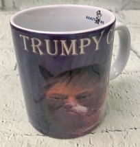 Trumpy Cat Coffee Cup New President Novelty Humor Grumpy - £16.18 GBP