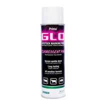 Prima Tech Prima Glo Livestock Marking Paint Fluorescent Pink 13 oz - £19.28 GBP
