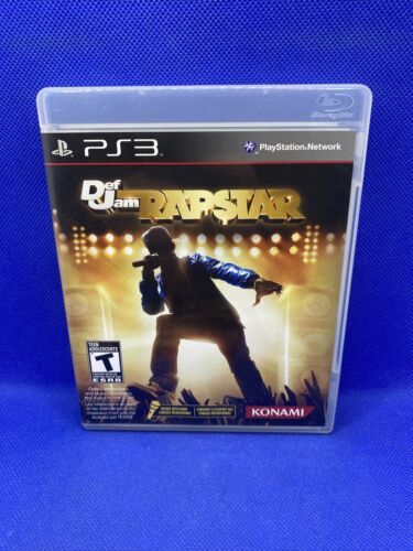 Primary image for Def Jam Rapstar (Sony PlayStation 3, 2010) PS3 CIB Complete - Tested!