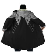 Final Fantasy Cloak Sephiroth Cloak Coat Final Fantasy Fleece Jacket Gamer Gift - £62.90 GBP - £70.76 GBP