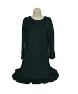 Loft Womens Bodycon Dress Size XS Black Boat Neck Bell Sleeve Zip Up - €14,98 EUR