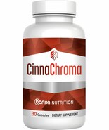 CinnaChroma Blood Sugar Support Supplement with Chromium Picolinate + Vi... - $31.45 CAD