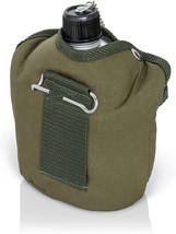 32 Ounce Maxam Aluminum Canteen With Cover And Cup. - £30.02 GBP