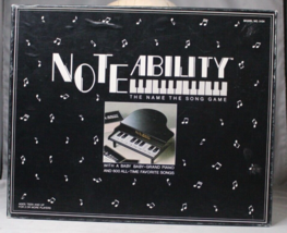 Noteability The Name the Song Game, Little Piano you actually Play! 1990 - £9.78 GBP