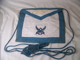 1930s Vintage Officer Masonic Apron No Name Freemasonry Regalia - £21.35 GBP