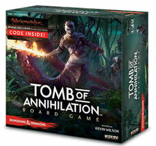 Dungeons &amp; Dragons: Tomb of Annihilation Adventure System Board Game New... - $69.60