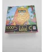 NEW Big Ben Luxe ELLE THE CAT Jigsaw Puzzle 1000 Piece Fun sunglasses Va... - $19.42 CAD