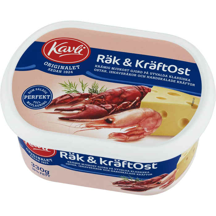Kavli Räk & Kräftost Shrimp & Krayfish Cheese Spread 330 gram - $29.19