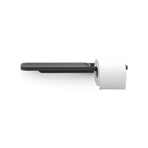 Brabantia Mindset Toilet Roll Holder w/ Shelf - Mineral Grey - $117.66 CAD