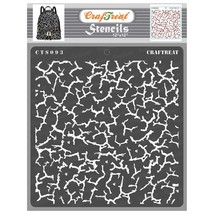 Texture Crackle Stencils For Painting On Wood, Canvas, Paper, Floor, Wal... - £14.89 GBP