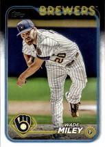 2024 Topps #671 Wade Miley NM-MT Brewers ID:76168 - £1.34 GBP