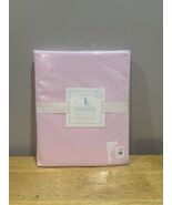 Pottery Barn Kids Pink Organic Cotton Solid Toddler Sheet Set  NWT - $918.61 MXN
