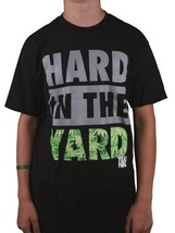 Yea Nice Rigido Nel Yard Tee Nero Grigio Verde Erba Foglie Marijuana T-Shirt - £10.60 GBP