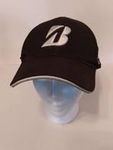 Golf Hat Cap Bridgestone B330 Strap Back Black Polyester Blend Golfer Ou... - $171.87 MXN