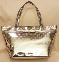 Kate Spade Sophie Camellia Street Large Tote/Shoulder Bag in Mirrored Si... - $49.98