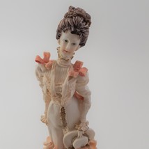 Marlo Collection by Artmark Figurine of Victorian Lady in Ruffled Dress - £7.08 GBP