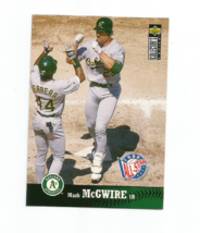 Mark Mc Gwire (Oakland A&#39;s) 1997 Ud Collector&#39;s Choice 1996 ALL-STAR Card #190 - £3.90 GBP